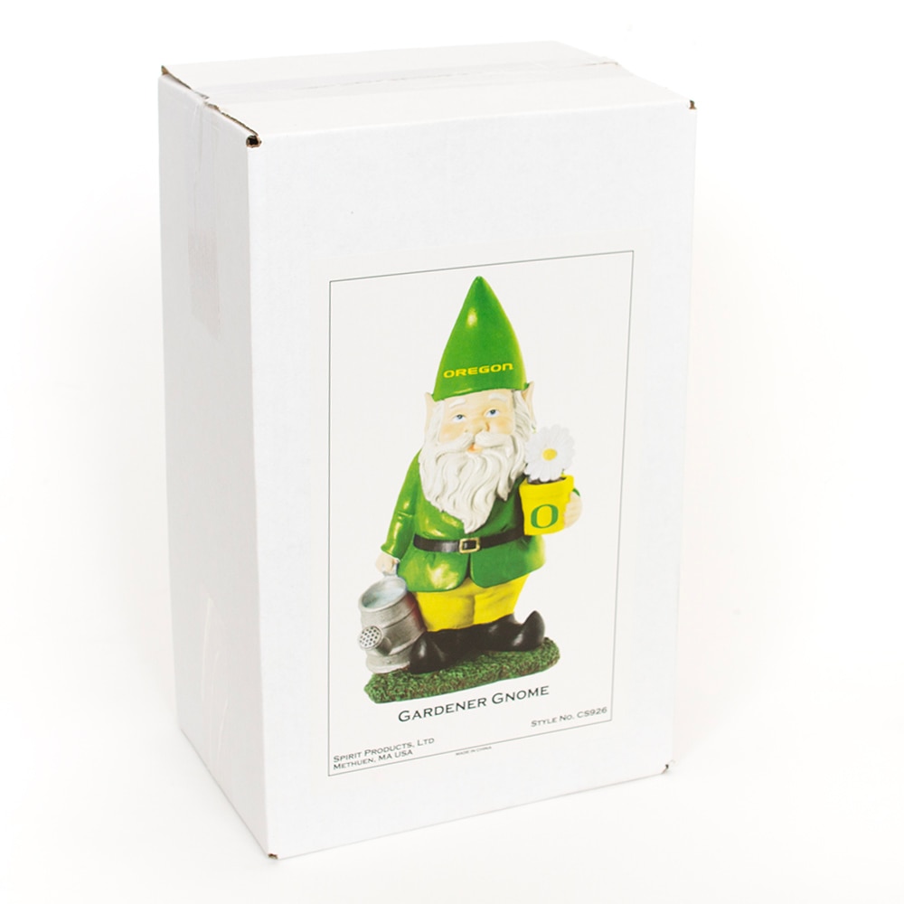 Classic Oregon O, Spirit Product, Green, Figurines & Statues, Home & Auto, 10.5", Poly resin, Flower, Gnome, 909894